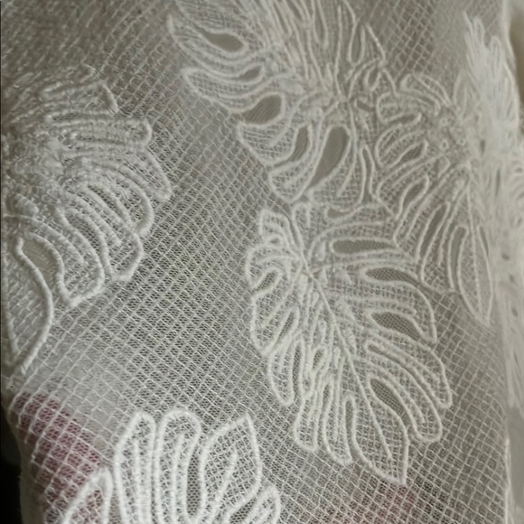 Loft sheer embroidered Women's Top - Picture 5 of 9